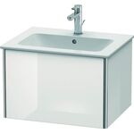 Duravit Waschtischunterbau XSQUARE 400x610x478mm weiß hochglanz