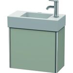 Duravit Waschtischunterbau XSQUARE 397x484x240mm Türansch re ta seidenmatt