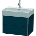 Duravit WTU COMPACT XSQUARE 397x584x390mm nachtblau seidenmatt
