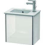 Duravit Waschtischunterbau XSQUARE 400x410x289mm Türansch li weiß hochglanz
