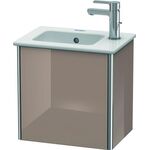 Duravit Waschtischunterbau XSQUARE 400x410x289mm Türansch re capp hochglanz
