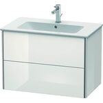 Duravit Waschtischunterbau XSQUARE 560x810x478mm weiß hochglanz