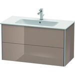 Duravit Waschtischunterbau XSQUARE 560x1010x478mm cappuccino hochglanz