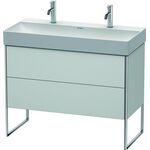 Duravit Waschtischunterbau XSQUARE 731x984x460mm weiß seidenmatt