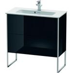 Duravit WTU COMPACT XSQUARE 832x810x388mm schwarz hochglanz