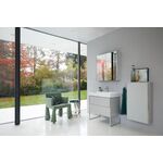 Duravit Spiegelschrank XSQUARE m Be 800x800x156mm betongrau matt