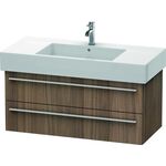 Duravit Waschtischunterbau X-LARGE 468x1000x448mm nussbaum natur