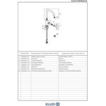 Kludi Waschtisch-EHM PURE&SOLID DN 15 schw ohne Ablaufgarnitur chr