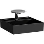 Laufen Handwaschbecken KARTELL 460x460mm o ÜL 2 HL-Ausf. schwarz