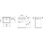 Laufen Aufsatzwaschtisch KARTELL 600x460mm Use geschli m ÜL o HL weiß