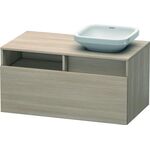 Duravit Waschtischunterbau DURASTYLE 550x1000x500mm Auss rechts pine silver