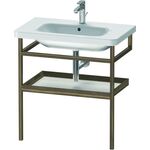 Duravit Handtuchhalter DURASTYLE 440x740mm m Abl we hochglanz/nussbaum ma