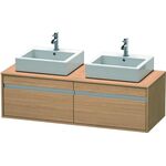 Duravit Waschtischunterbau KETHO 550x1400x426mm europäische eiche