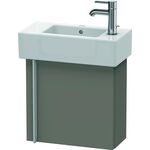 Duravit Waschtischunterbau VERO 211x450x428mm Ans re fla grey seidenmatt