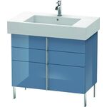 Duravit Waschtischunterbau VERO 446x800x581mm stone blue hochglanz