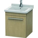 Duravit Waschtischunterbau X-LARGE 443x440x510mm Ans re europäische eiche