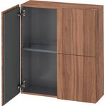 Duravit Halbhochschrank L-CUBE 700x243x800mm nussbaum natur