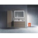 Duravit Hochschrank L-CUBE 400x243x1760mm Ans li fla gr seidenmatt