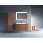 Duravit Hochschrank L-CUBE 400x243x1760mm Ans rechts nussbaum natur