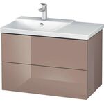 Duravit Waschtischunterbau L-CUBE 820x481x555mm cappuccino hochglanz