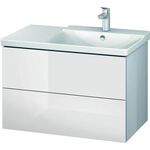 Duravit Waschtischunterbau L-CUBE 820x481x555mm weiß hochglanz