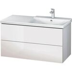 Duravit Waschtischunterbau L-CUBE 1020x481x555mm weiß hochglanz