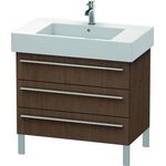 Duravit Waschtischunterbau X-LARGE 800x470x588mm amerikanisch nussbaum