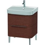 Duravit Waschtischunterbau HAPPY D.2 480x625x573mm amerik. nussbaum