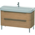 Duravit Waschtischunterbau HAPPY D.2 480x1175x573mm europäische Eiche
