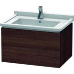 Duravit Waschtischunterbau L-CUBE 469x670x408mm kastanie dunkel