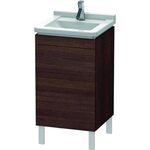 Duravit Waschtischunterbau L-CUBE 447x460x712mm Ans rechts kastanie dunkel