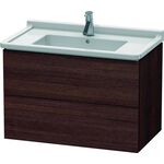 Duravit Waschtischunterbau L-CUBE 469x820x558mm kastanie dunkel