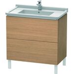 Duravit Waschtischunterbau L-CUBE 469x820x712mm europäische eiche