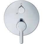 Duravit Einhebel-Wannenmischer C.1 Unterputz, mit Umstellventil, rund chrom