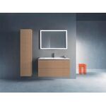 Duravit Hochschrank L-CUBE 400x243x1760mm Ans links eiche kaschmir