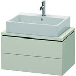 Duravit Konsolenunterschrank L-CUBE 400x720x477mm taupe
