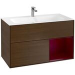 V&B Waschtischunterschrank FINION 996x591x498mm Regalele. Peo Wln Veneer