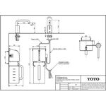 TOTO Seifenspender automatisch chrom mit Batteriebetrieb