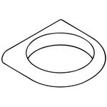 Hewi Halter SERIE 477 B 141mm, H 25mm, T 140mm umbra