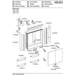 Keuco Spiegelschrank ROYAL LUMOS DALI 700x735x165mm