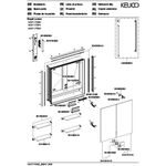 Keuco Spiegelschrank ROYAL LUMOS 700x735x165mm sil-gebz-elo