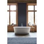 Duravit Badewanne WHITE TULIP 1600x800 freist 2 Rückenschrägen weiß