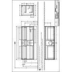 V&B Waschtischunterschrank FINION 1600x603x501mm AP Gl wh ma gls wh lacq.