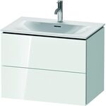 Duravit Waschtischunterbau L-CUBE 550x720x481mm weiß hochglanz