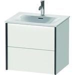 Duravit Waschtischunterbau XVIU 557x610x480mm Prof. sw matt weiß matt