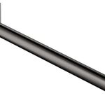 Handtuchhalter AXOR STARCK ORGANIC 420mm, Wandmontage polished black chrome