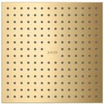 Kopfbrause 250/250 1jet AXOR Montage Decke-Aufputz brushed gold optic