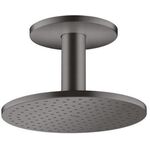 Kopfbrause 250 2jet AXOR Deckenmontage brushed black chrome