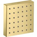 Brausemodul AXOR STARCK SHOWERCOLLECTION DN 15, 12x12 brushed brass
