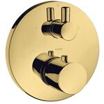 Thermostat AXOR UNO2 UP m Ab u Umstellven polished gold optic